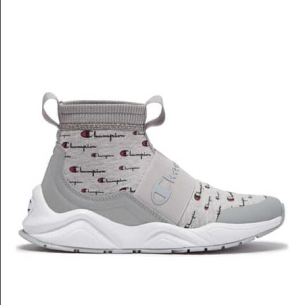 Champion rally script grey women’s shoes - Picture 2 of 3
